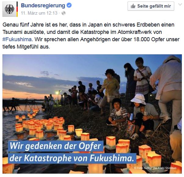 Daß sich die Balken biegen: deutsche Medien und Fukushima
