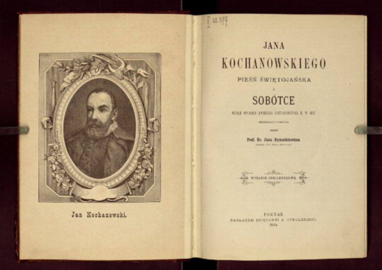 Jan Kochanowski, Pieśń świętojańska, Panna IV in deutscher Übersetzung